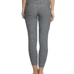 Beyond Yoga Spacedye Feather Weight Foldover Long Sweatpants Black/White CLOTHING