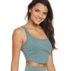 PrAna Becksa Bralette Dusty Aloe Heather