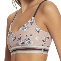 Beyond Yoga Olympus One More Stripe Bra Impressionist Floral Blush CLOTHING