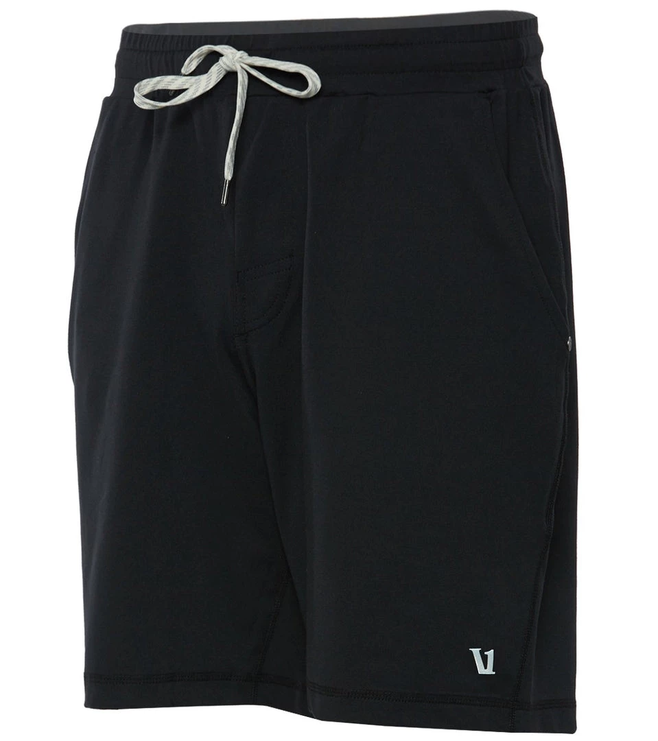 Vuori Men's Ponto Yoga Shorts Black CLOTHING 4 Vuori Men's Ponto Yoga Shorts Black CLOTHING