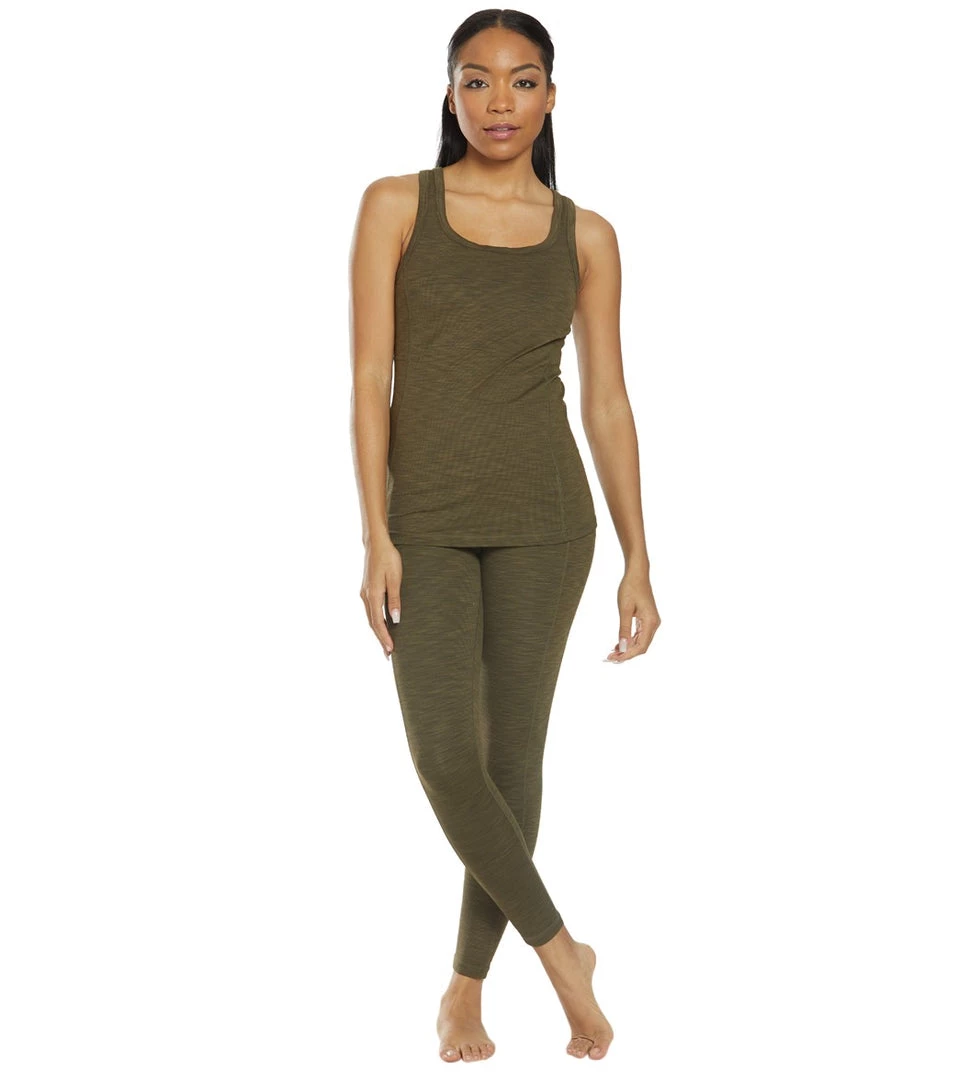 PrAna Becksa Support Tank Slate Green Heather 6 PrAna Becksa Support Tank Slate Green Heather