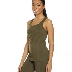 PrAna Becksa Support Tank Slate Green Heather 13 PrAna Becksa Support Tank Slate Green Heather