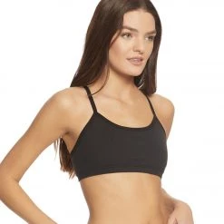 Beyond Yoga Cross It Back Bra Jet Black CLOTHING 11 Beyond Yoga Cross It Back Bra Jet Black CLOTHING