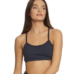 CLOTHING Beyond Yoga Cross It Back Bra Nocturnal Navy