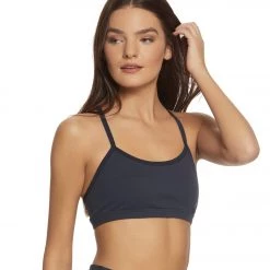 CLOTHING Beyond Yoga Cross It Back Bra Nocturnal Navy