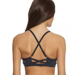 CLOTHING Beyond Yoga Cross It Back Bra Nocturnal Navy