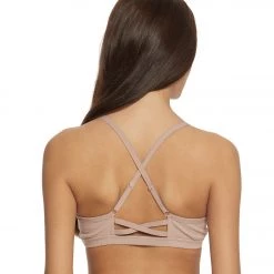 Beyond Yoga Cross It Back Bra Brazen Blush CLOTHING