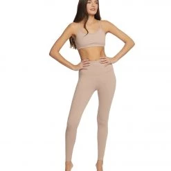 Beyond Yoga Cross It Back Bra Brazen Blush CLOTHING