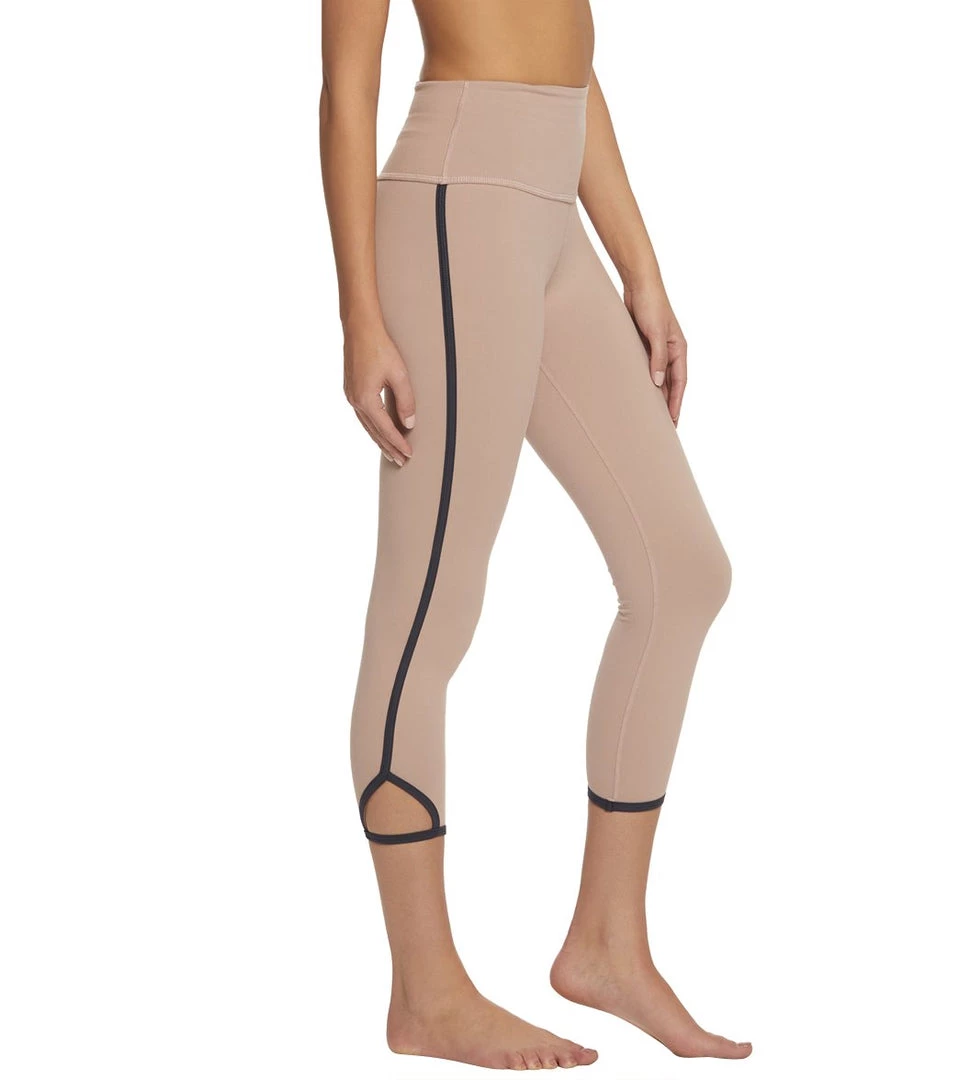 Beyond Yoga Slip Open High Waisted Yoga Capris CLOTHING 3 Beyond Yoga Slip Open High Waisted Yoga Capris CLOTHING