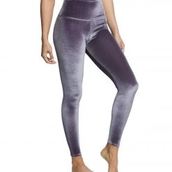CLOTHING Beyond Yoga Velvet Motion High Waisted 7/8 Yoga Leggings Deep Amethyst