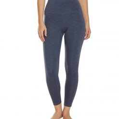 PrAna Becksa 7/8 Yoga Leggings Midnight Dew Heather
