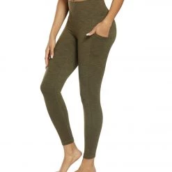 PrAna Becksa 7/8 Yoga Leggings Slate Green Heather NEW ARRIVALS