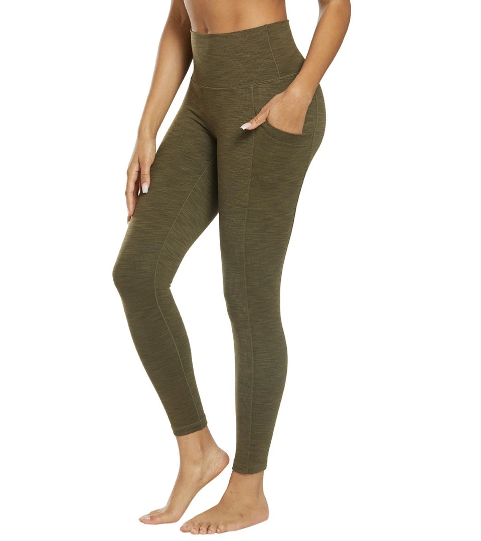 PrAna Becksa 7/8 Yoga Leggings Slate Green Heather NEW ARRIVALS 3 PrAna Becksa 7/8 Yoga Leggings Slate Green Heather NEW ARRIVALS