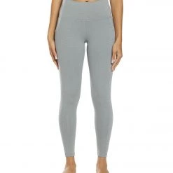 PrAna Becksa 7/8 Yoga Leggings Silver Spray Heather
