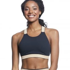 Free People Movement Solid Practice Makes Perfect Bra Black Yoga Sports Bras