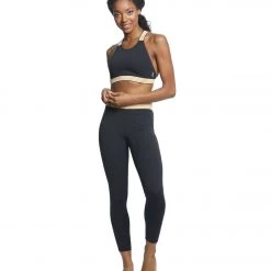 Free People Movement Solid Practice Makes Perfect Bra Black Yoga Sports Bras