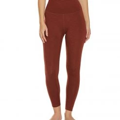 NEW ARRIVALS PrAna Becksa 7/8 Yoga Leggings Maple Heather