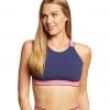 Free People Movement Solid Practice Makes Perfect Bra Navy