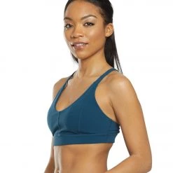 CLOTHING PrAna Momento Yoga Sports Bra Petrol Blue 13 CLOTHING PrAna Momento Yoga Sports Bra Petrol Blue