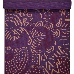 Gaiam Mulberry Cluster Classic Yoga Mat 68