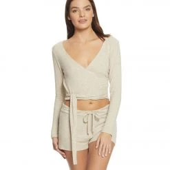 CLOTHING Beyond Yoga Brushed Hacci Jogger Shorts Oatmeal Heather 11 CLOTHING Beyond Yoga Brushed Hacci Jogger Shorts Oatmeal Heather