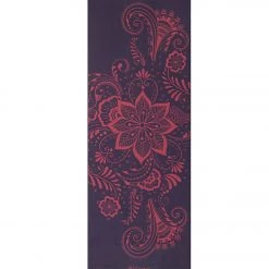 YOGA MATS & PROPS Gaiam Aubergine Swirl Premium Yoga Mat 68" 6mm Extra Thick Aubergine Swirl