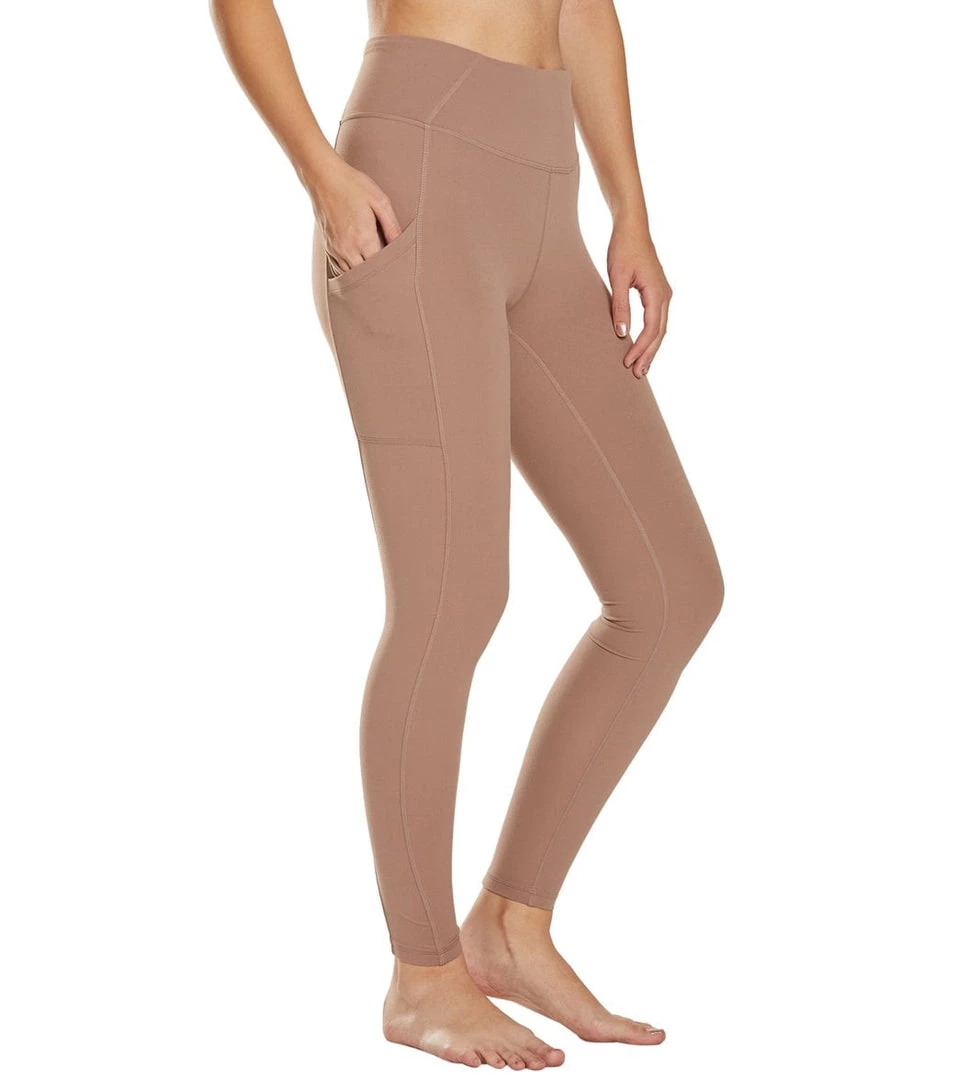 PrAna Electa Yoga Leggings Dark Mauve CLOTHING 3 PrAna Electa Yoga Leggings Dark Mauve CLOTHING