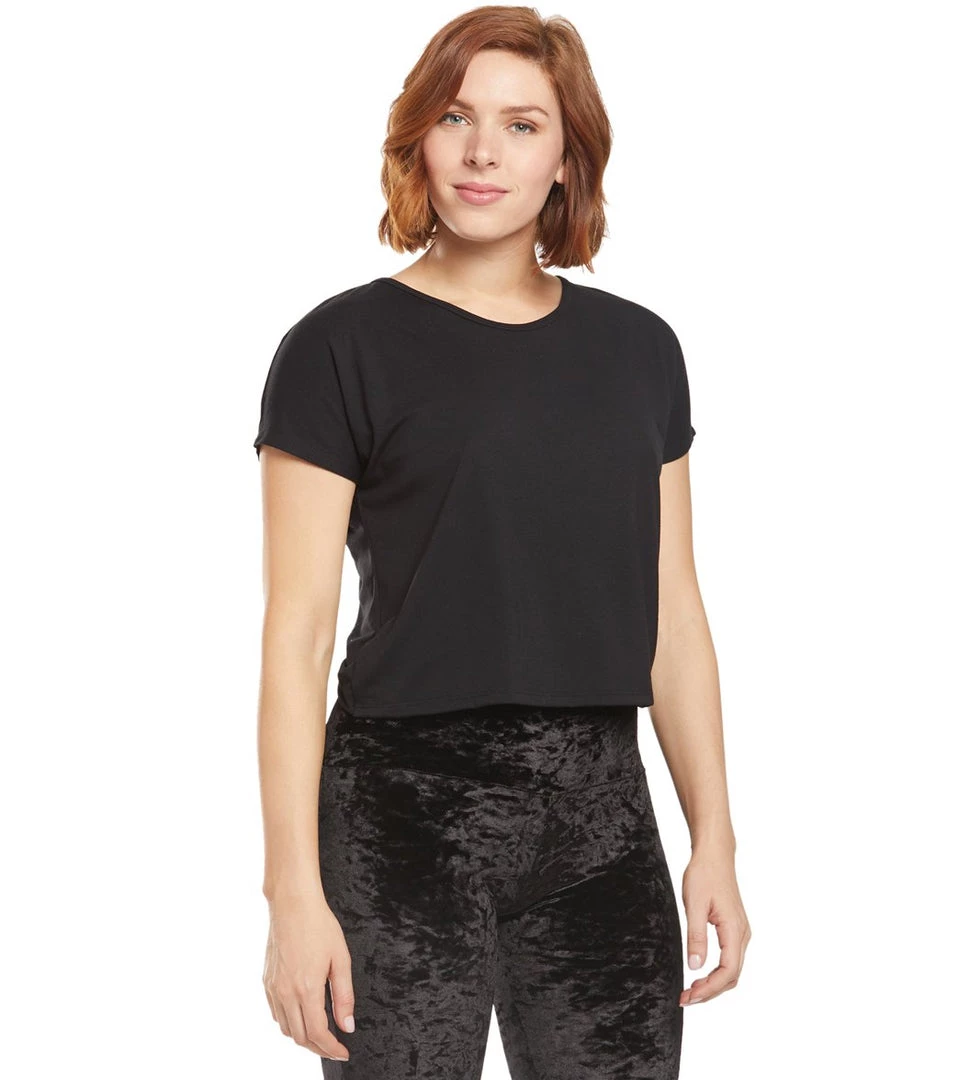 CLOTHING Onzie Swing Back Top Black 5 CLOTHING Onzie Swing Back Top Black