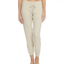 Beyond Yoga Lounge Around 7/8 Joggers Oatmeal Heather