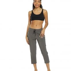 Yoga Joggers & Sweatpants PrAna Leonora Capri Granite