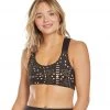 Onzie Half Moon Yoga Sports Bra Luna Scuba Mesh NEW ARRIVALS