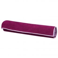 YOGA MATS & PROPS Gaiam Mulberry Microfiber Yoga Mat Towel Mulberry