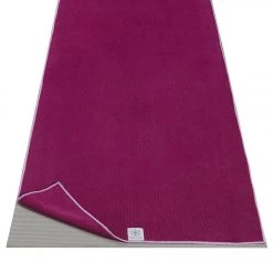 YOGA MATS & PROPS Gaiam Mulberry Microfiber Yoga Mat Towel Mulberry