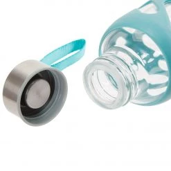 Gaiam Viridian Sure Grip Glass Water Bottle 20oz Viridian