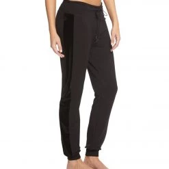 CLOTHING Beyond Yoga Shine On Velvet Tuxedo Joggers