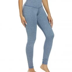 DYI Herringbone Yoga Leggings Chambray CLOTHING
