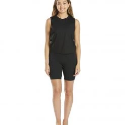 Everyday Yoga Workout Muscle Tank Black CLOTHING
