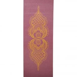 YOGA MATS & PROPS Hugger Mugger Gallery Collection Ultra Yoga Mat 68" 6mm Curry Henna