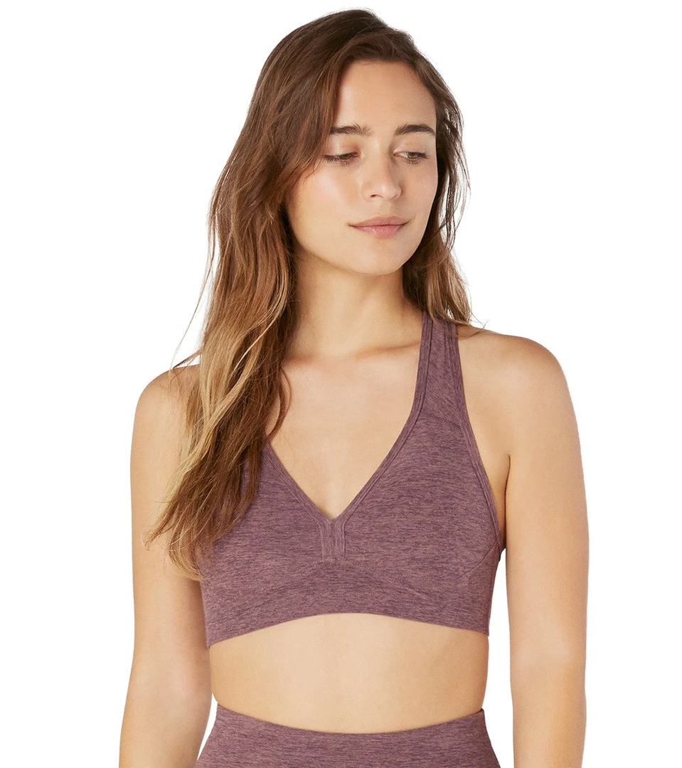 Beyond Yoga Spacedye Lift Your Spirits Yoga Sports Bra Deep Blush/Wild Orchid 3 Beyond Yoga Spacedye Lift Your Spirits Yoga Sports Bra Deep Blush/Wild Orchid