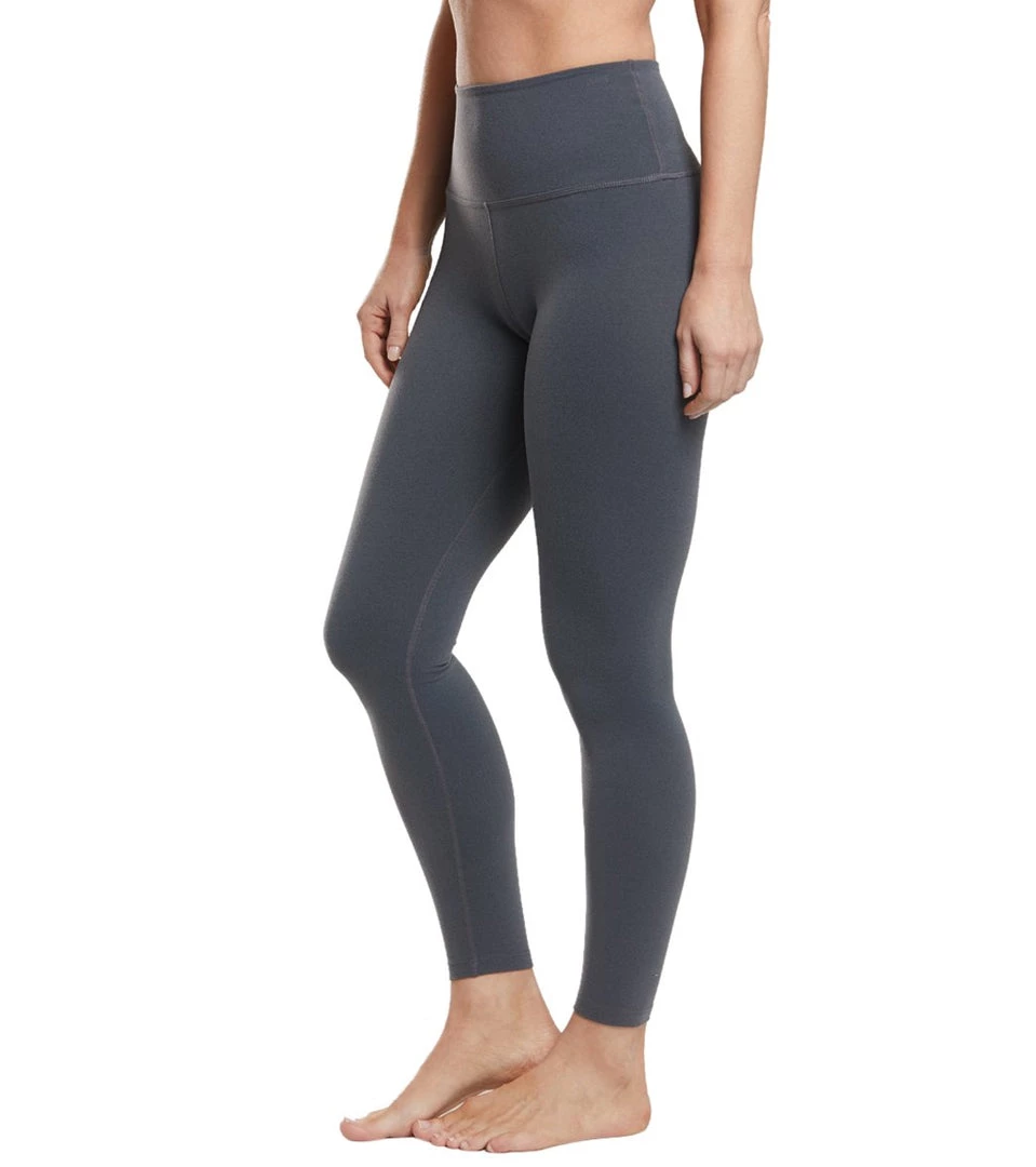 CLOTHING Beyond Yoga Plush High Waisted 7/8 Yoga Leggings Charcoal Heather Gray 7 CLOTHING Beyond Yoga Plush High Waisted 7/8 Yoga Leggings Charcoal Heather Gray