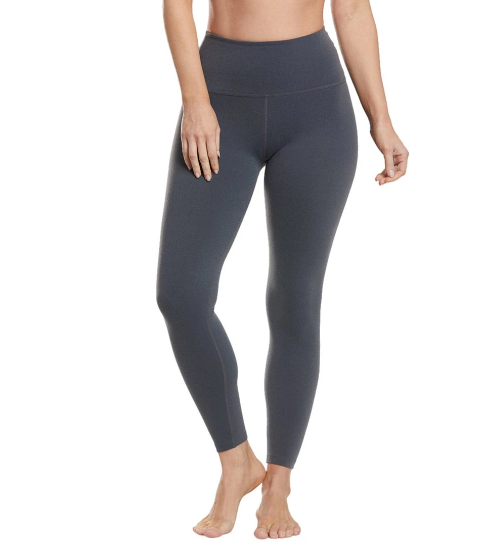 CLOTHING Beyond Yoga Plush High Waisted 7/8 Yoga Leggings Charcoal Heather Gray 9 CLOTHING Beyond Yoga Plush High Waisted 7/8 Yoga Leggings Charcoal Heather Gray