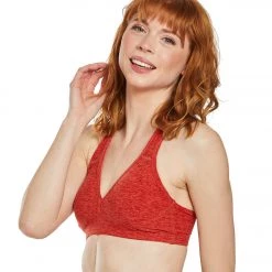Beyond Yoga Spacedye Lift Your Spirits Yoga Sports Bra Scarlet Sun Sienna CLOTHING 13 Beyond Yoga Spacedye Lift Your Spirits Yoga Sports Bra Scarlet Sun Sienna CLOTHING