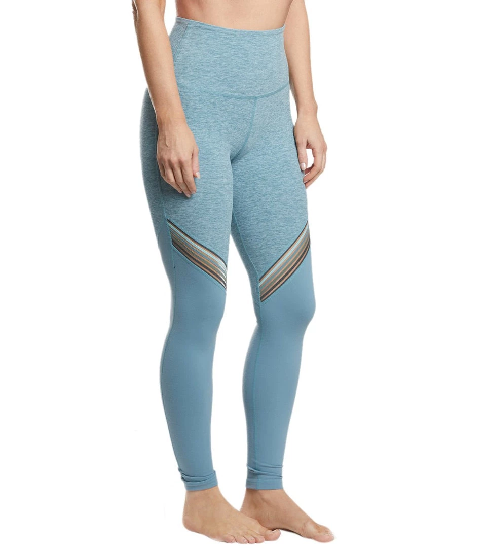 CLOTHING Beyond Yoga All The Filament High Waisted Long Yoga Leggings Blue Crush/Sky Blue Block 4 CLOTHING Beyond Yoga All The Filament High Waisted Long Yoga Leggings Blue Crush/Sky Blue Block
