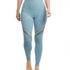 CLOTHING Beyond Yoga All The Filament High Waisted Long Yoga Leggings Blue Crush/Sky Blue Block 12 CLOTHING Beyond Yoga All The Filament High Waisted Long Yoga Leggings Blue Crush/Sky Blue Block
