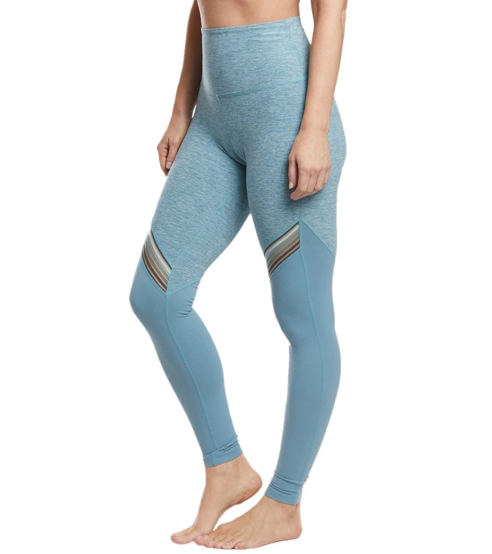 CLOTHING Beyond Yoga All The Filament High Waisted Long Yoga Leggings Blue Crush/Sky Blue Block 7 CLOTHING Beyond Yoga All The Filament High Waisted Long Yoga Leggings Blue Crush/Sky Blue Block