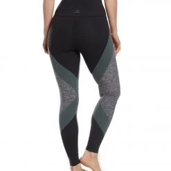 CLOTHING Beyond Yoga Colorblocked High Waisted Long Yoga Leggings Black Triple Block
