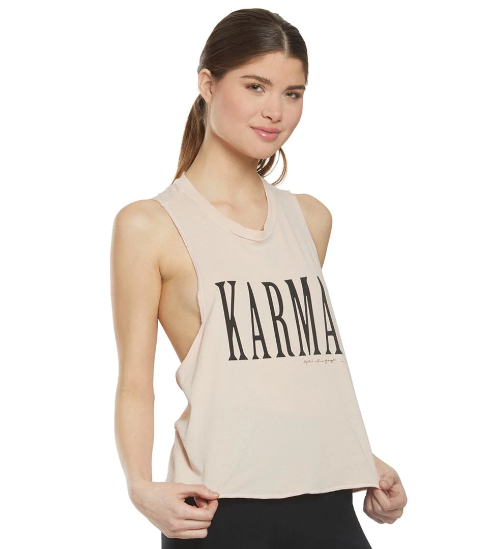 Spiritual Gangster Karma Surplice Back Swing Tank Beach 4 Spiritual Gangster Karma Surplice Back Swing Tank Beach