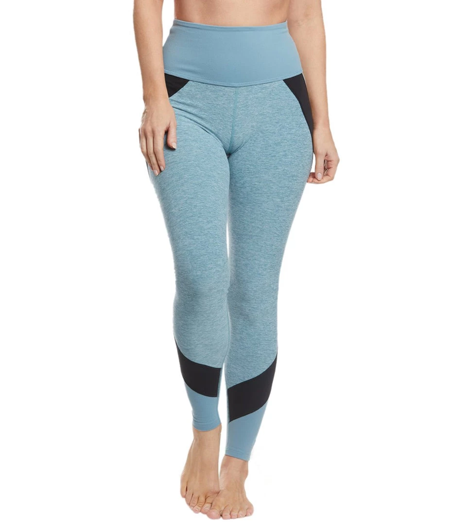 Beyond Yoga Colorblocked High Waisted Long Yoga Leggings Blue Crush Triple Block 3 Beyond Yoga Colorblocked High Waisted Long Yoga Leggings Blue Crush Triple Block
