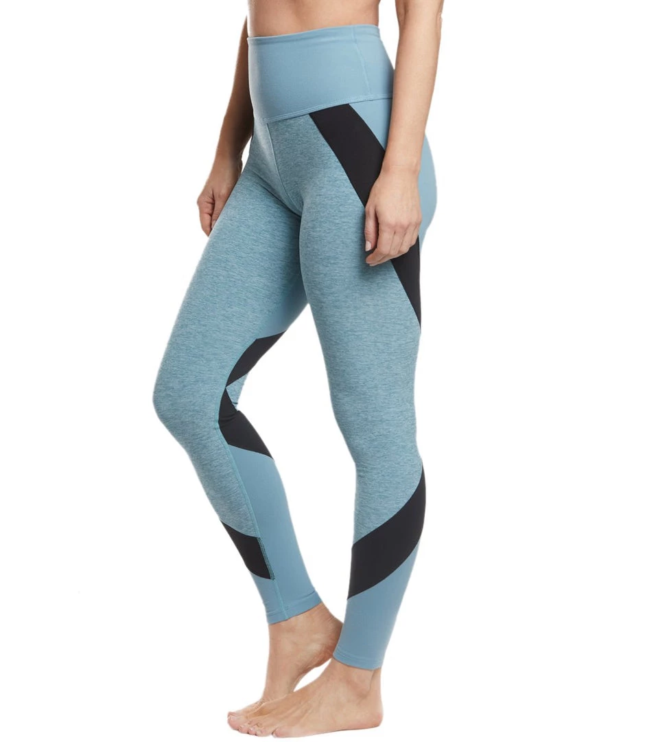 Beyond Yoga Colorblocked High Waisted Long Yoga Leggings Blue Crush Triple Block 7 Beyond Yoga Colorblocked High Waisted Long Yoga Leggings Blue Crush Triple Block