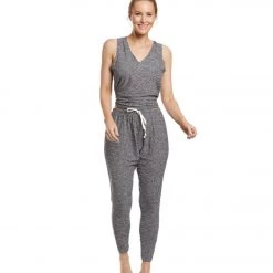 Beyond Yoga All About It Split Back Yoga Tank Black/White CLOTHING 12 Beyond Yoga All About It Split Back Yoga Tank Black/White CLOTHING